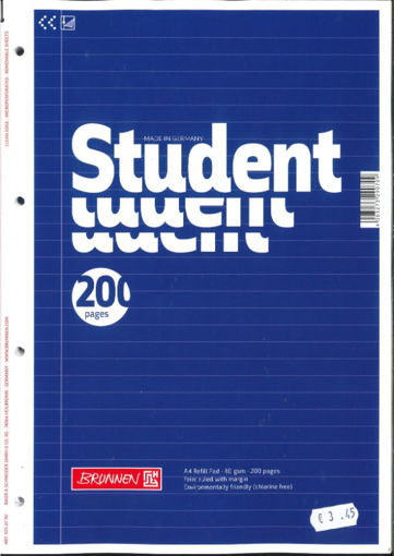 Picture of BRUNNEN REFILL PAD A4 200PGS SPIRAL